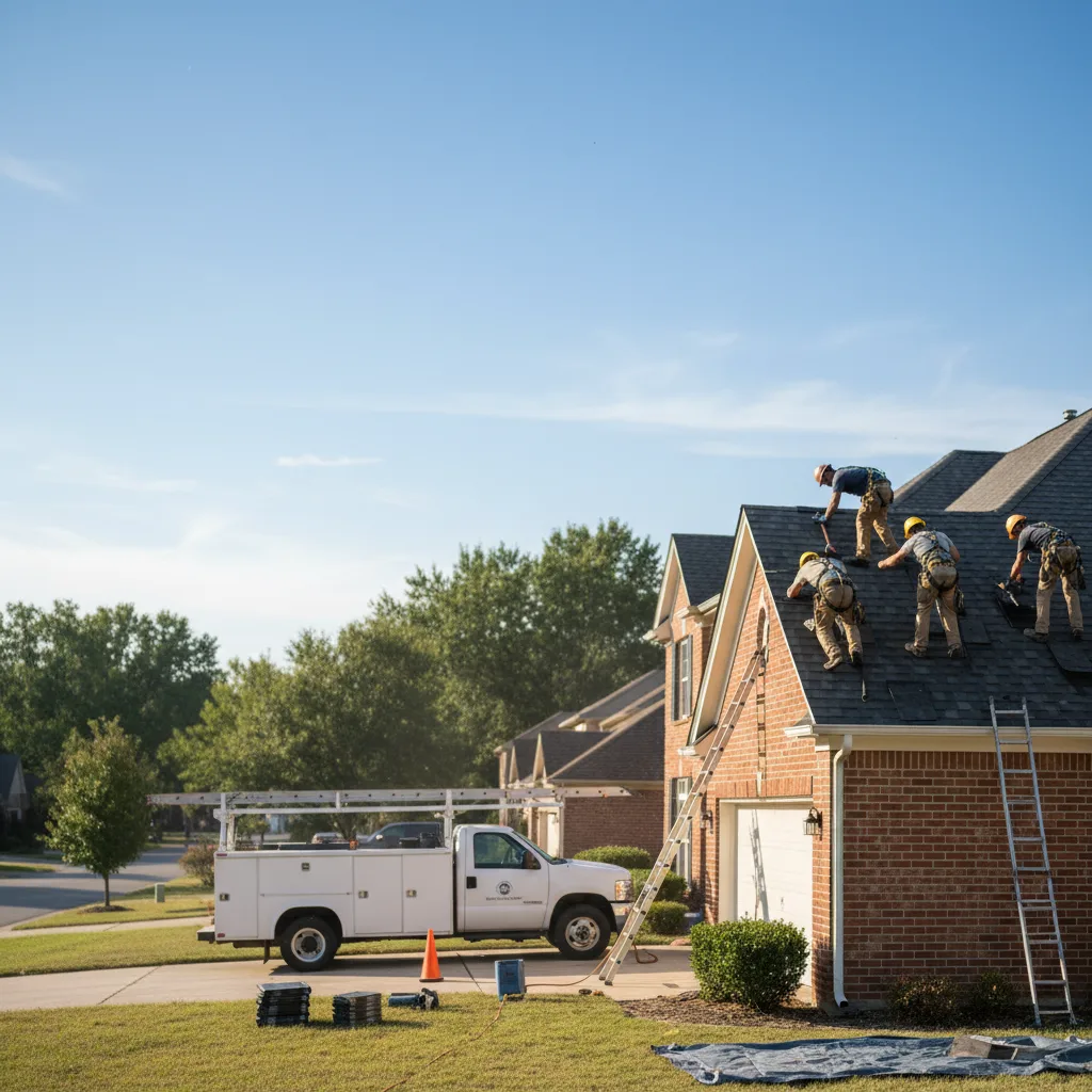 Roof Repair in Leakesville